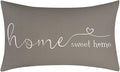 MFGNEH Home Sweet Home Quotes Farmhouse Pillow Covers, 12x20 Inch, Decorative by MFGNEH