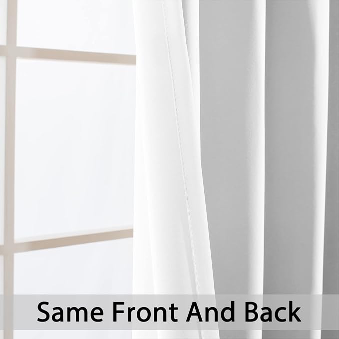 Yakamok Blackout Curtains Room Darkening Thermal Insulated Window Panels - Image 3