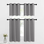 NICETOWN Small Curtain for Half Window, 1 Pair - Image 2