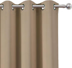 LEMOMO Natural Thermal Blackout Curtains/38 x 84 Inch/Set of 2 Panels Room - Image 5