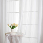 Chyhomenyc White Sheer Valances - Image 2