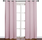 NICETOWN Nursery Essential Thermal Insulated Solid Grommet Top Blackout by NICETOWN