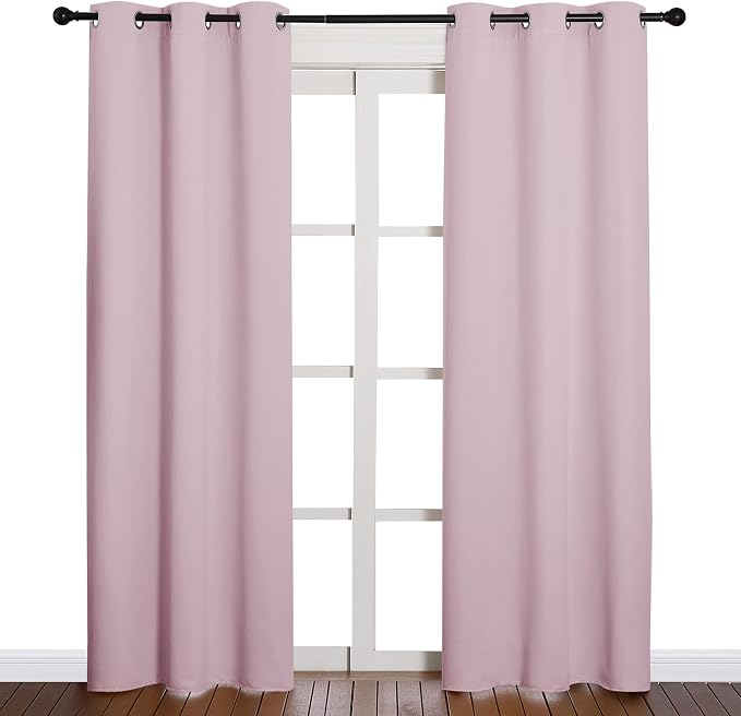 NICETOWN Nursery Essential Thermal Insulated Solid Grommet Top Blackout by NICETOWN
