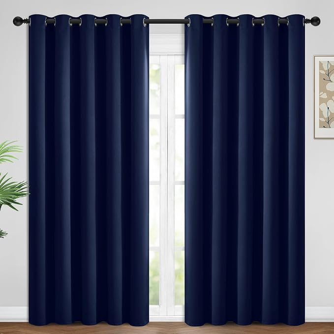 Yakamok Blackout Curtains Room Darkening Thermal Insulated Window Panels by Yakamok