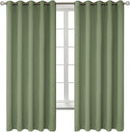 BGment Room Darkening Curtains 63 Inches Long by BGment