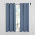 NICETOWN Kitchen Curtains with Grommet Top, Privacy & Room Darkening Thermal by NICETOWN