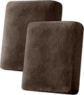 Couch Cover Stretch Velvet Sofa Cushion Cover 2-Piece by Taque