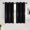 NICETOWN Blackout Curtains 45 Inches Long Kitchen Drapes by NICETOWN