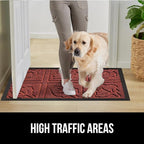 GORILLA GRIP 100% Waterproof All-Season WeatherMAX Doormat, US Designed Natural - Image 6
