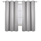 LEMOMO Light Grey Blackout Curtains 38 x 63 Inch Length/Set of 2 Curtain - Image 6