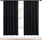 NICETOWN Black Blackout Curtain Blinds - Image 2
