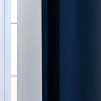 Yakamok 96 Inch Length Light Blocking Thermal Insulated Grommet Window Drapes - Image 7