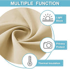 RYB HOME 54 inch Curtains for Living Room, Rod Pocket Thermal Insulated Small - Image 6