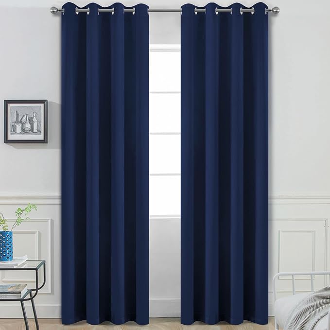 Yakamok Blackout Curtains Room Darkening Thermal Insulated Window Panels by Yakamok