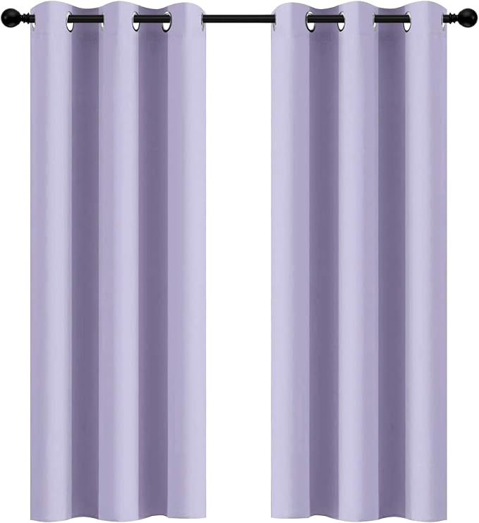 Yakamok Blackout Curtains Room Darkening Thermal Insulated Window Panels by Yakamok