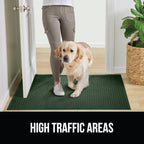 GORILLA GRIP® Ultra Absorbent Front Door Mat Outside Entrance, Traps Dirt and - Image 6
