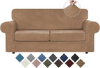 WEERRW Velvet Couch Covers for 2 Cushion Couch Sofa by WEERRW