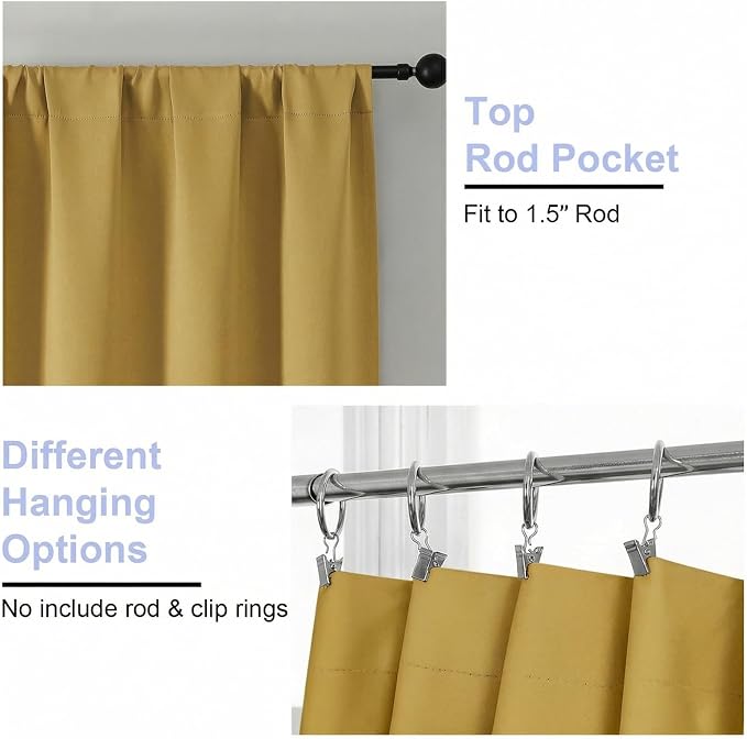Simplebrand Ava Blackout Curtains - Image 4