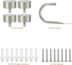 Premium Curtain Holdback, Quality Metal Decorative Curtain Holdbacks - Image 2