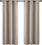 Yakamok Blackout Curtains Room Darkening Thermal Insulated Window Panels by Yakamok