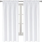 DWCN White Curtains for Living Room Thermal Insulated, 50% Light Blocking - Image 7