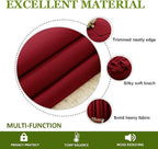 NICETOWN Christmas Burgundy Bedroom Curtains Blackout Draperies, Home - Image 7