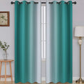 SimpleHome Ombre Room Darkening Curtains 82 inches Length by SimpleHome