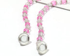 SUQ I OME 1 Pair of Luxury Crystal Beaded Magnetic Curtain Tieback and Holdback - Image 6