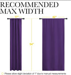 NICETOWN Kitchen Curtains, Short Blackout Curtains & Drapes, Home Decoration - Image 7