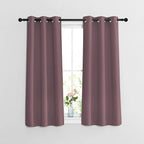 NICETOWN Room Darkening Small Curtains 50 inches Length by NICETOWN