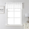 Lecloud Leia White Sheer Valances by Lecloud