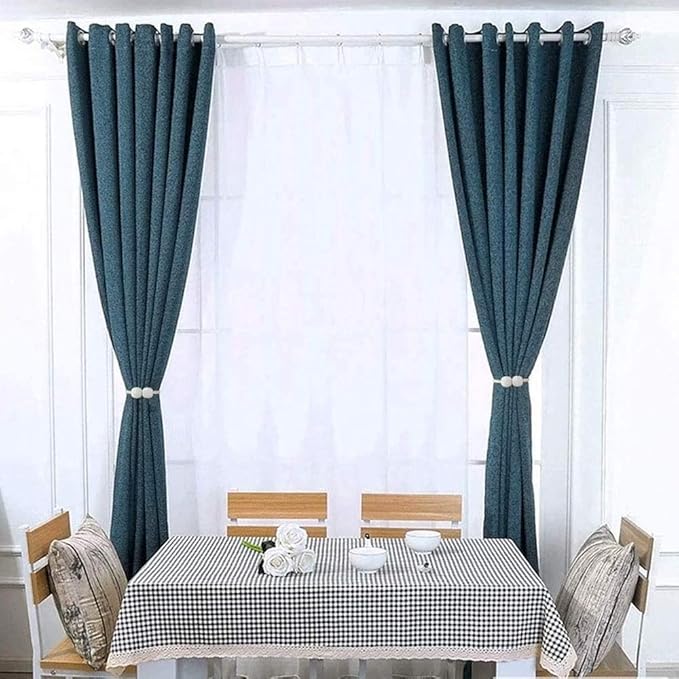 Melaluxe 2 Pack Magnetic Curtain Tiebacks, Decorative Curtain Holdbacks - Image 5