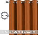 Yakamok 36 Inch Curtains Blackout Window Curtains - Image 2