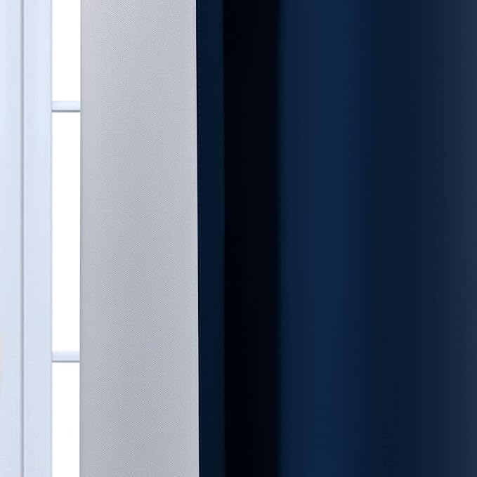 Yakamok Room Darkening Ombre Curtains, Thermal Insulated Grommet Window Drapes - Image 7