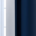 Yakamok Room Darkening Ombre Curtains, Thermal Insulated Grommet Window Drapes - Image 7