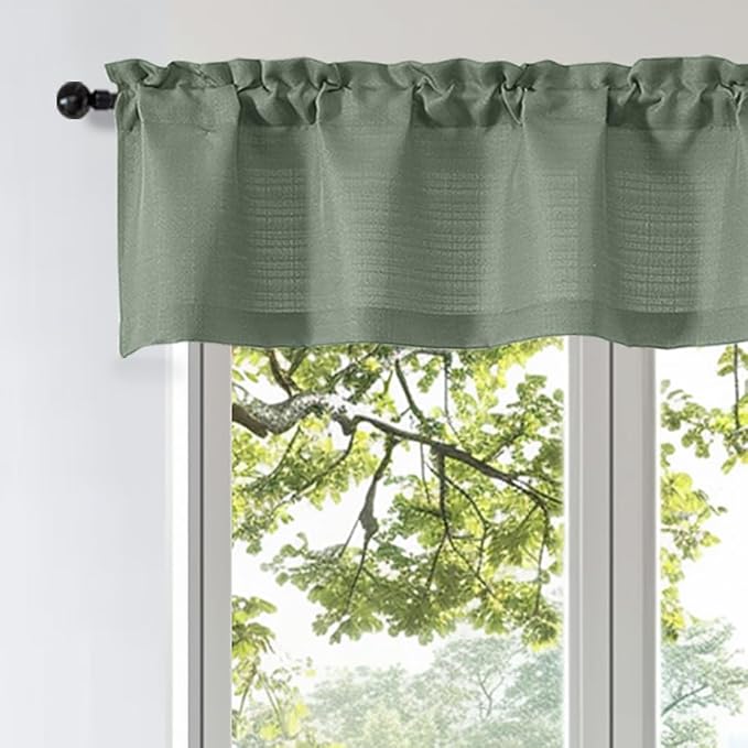 OWENIE Bob 1 PCS Green Valances by OWENIE