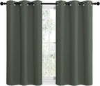 NICETOWN Modern Blackout Short Curtains, Thermal Insulated and Privacy Room - Image 2