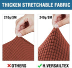 H.VERSAILTEX 4 Piece Stretch Sofa Covers - Image 3