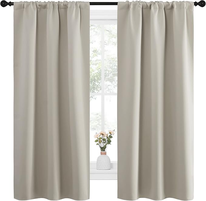 NICETOWN Blackout Curtains for Living Curtains, Room Darkening Window Curtain - Image 2