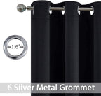 Yakamok 84 Inch Length Blackout Curtains - Image 2