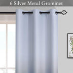 SimpleHome Ombre Curtains 42 x 63 Inch - Image 2