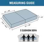 H.VERSAILTEX Super Stretch Individual Seat Cushion Covers - Image 3