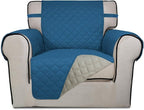 PureFit Reversible Quilted Sofa Cover, Water Resistant Slipcover Furniture by PureFit