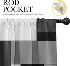 Emvency 4 Pack Valances Window Treatments, 52x18 Inch Rod Pocket Valances - Image 6