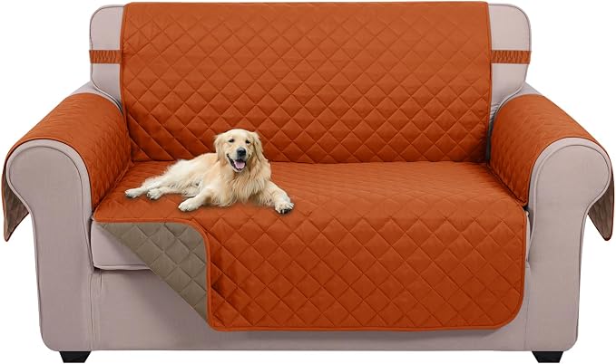 U-NICE HOME Loveseat Sofa Cover Reversible Couch Covers by U-NICEHOME