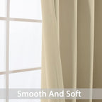 Yakamok Blackout Curtains Room Darkening Thermal Insulated Window Panels - Image 6