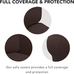 PureFit Super Stretch Chair Sofa Slipcover – Spandex Non Slip Soft Couch Sofa - Image 3