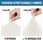 H.VERSAILTEX 4 Piece Stretch Sofa Covers - Image 3