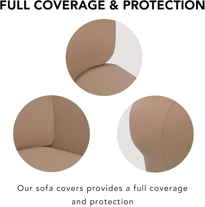 PureFit Super Stretch Chair Sofa Slipcover – Spandex Non Slip Soft Couch Sofa - Image 3