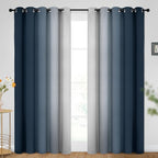 SimpleHome Ombre Room Darkening Curtains by SimpleHome